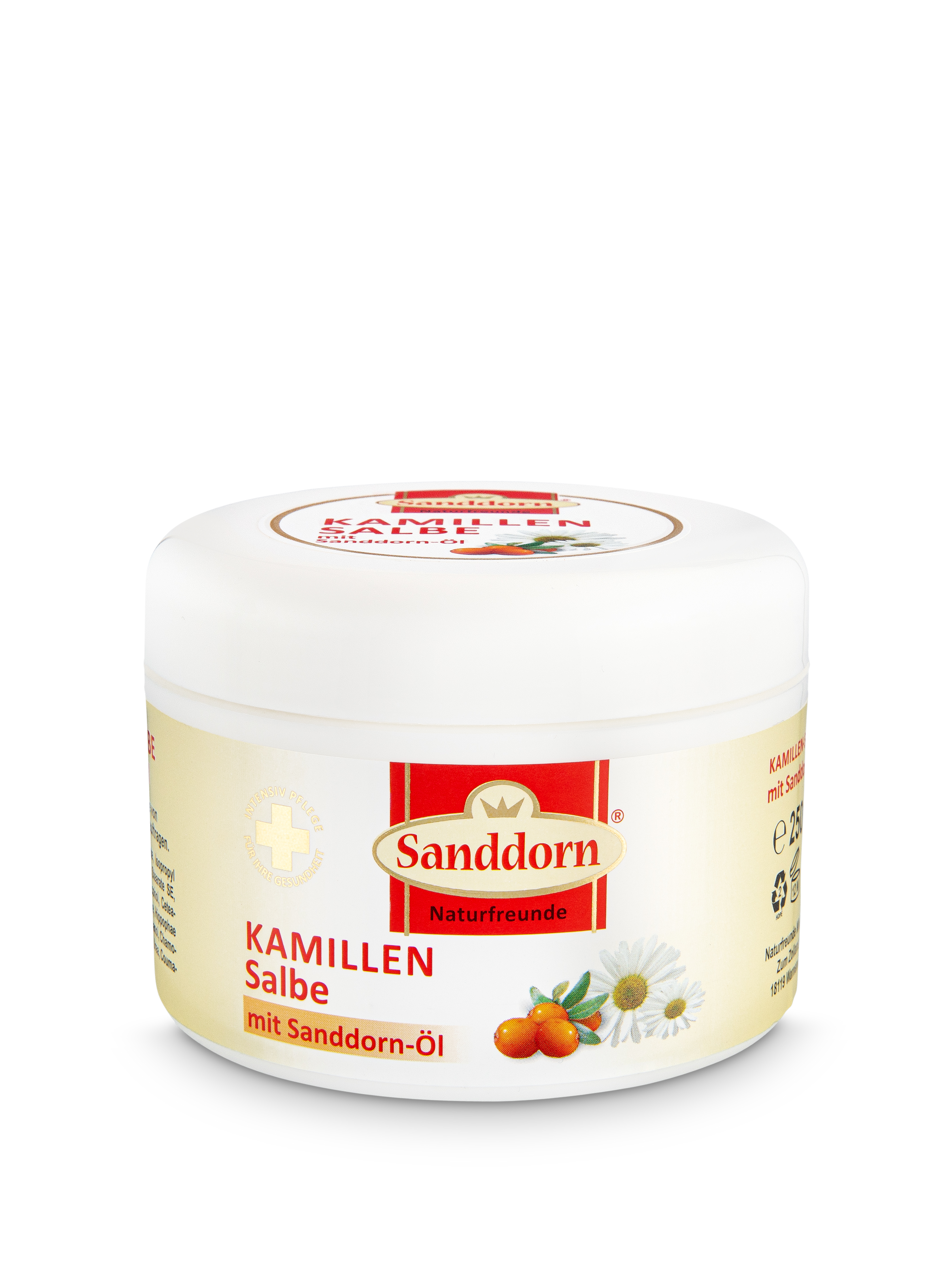 490164_Sanddorn_Kamillen_Salbe_Druck Sanddorn Naturfreunde KAMILLE mit Sanddorn-Öl - 250 ml