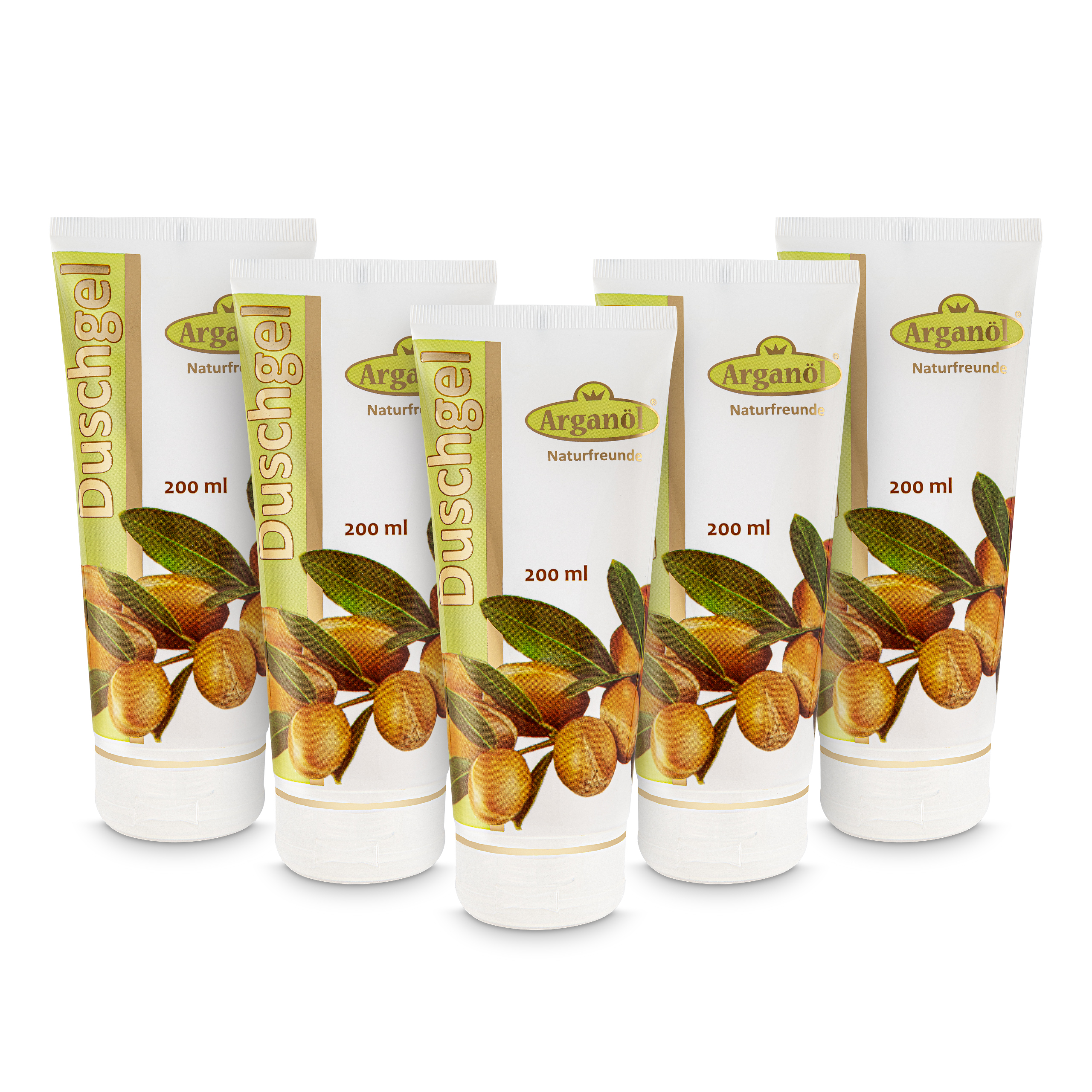Duschgel mit Arganöl - 200 ml (5er Set) Duschgel mit Arganöl - 200 ml (5er Set)