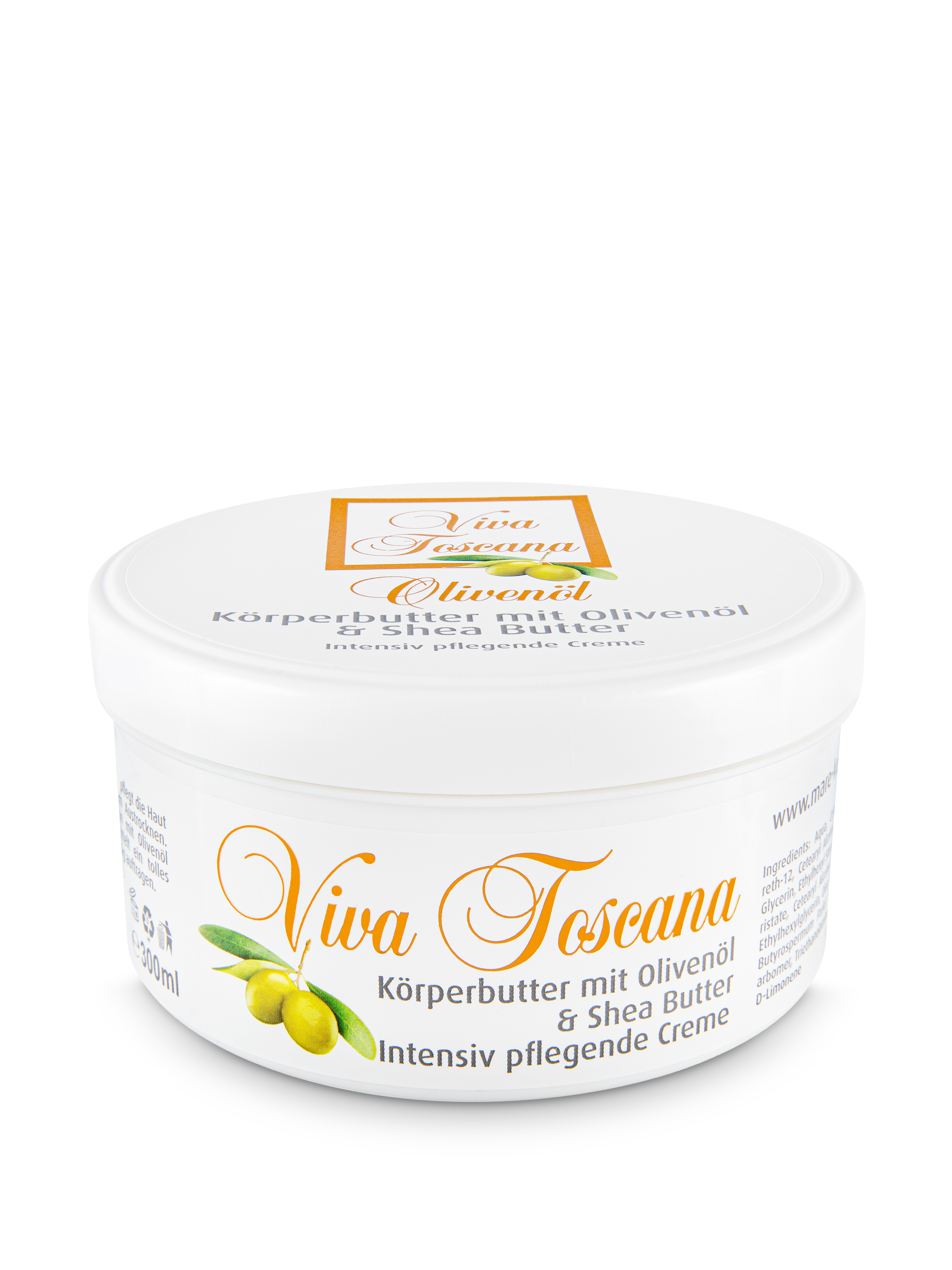 491055_Viva_Toscana_Koerperbutter_Druck Viva Toscana Körperbutter mit Olivenöl & Shea Butter