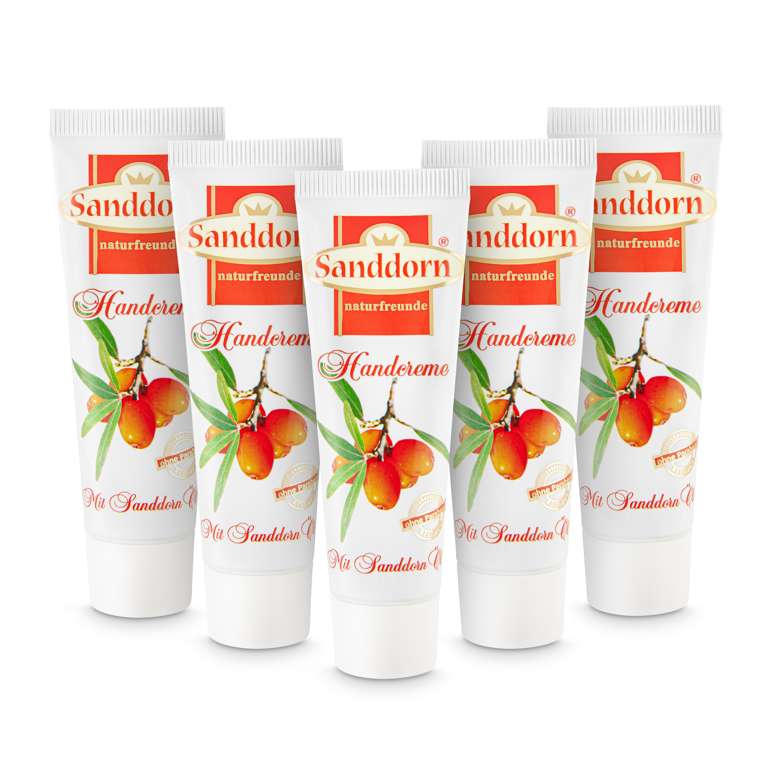 Sanddorn Intensiv Handcreme 30ml (5er Set) Sanddorn Intensiv Handcreme 30ml (5er Set)