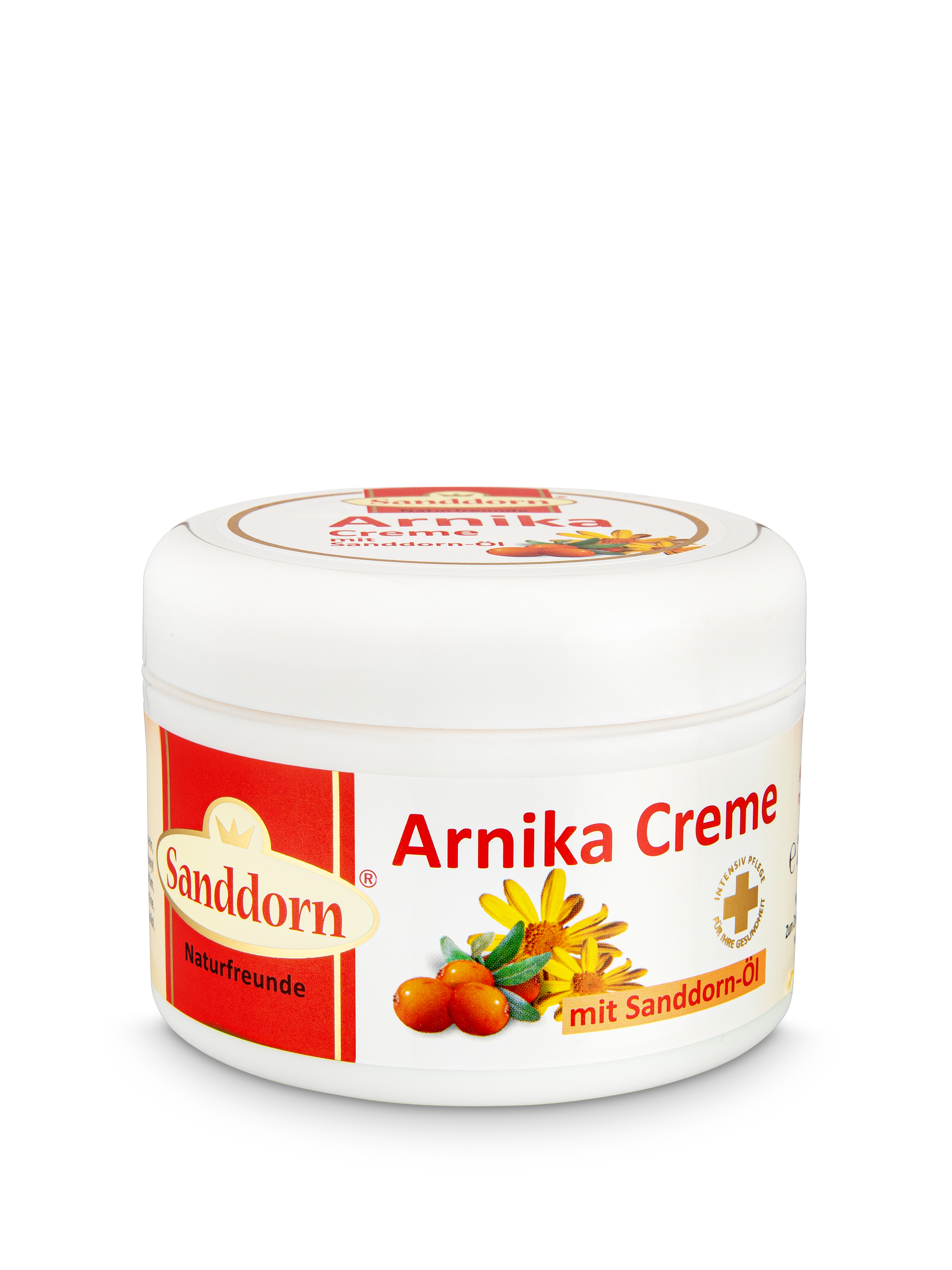 49020_Sanddorn_Arnika_Creme_Druck Arnika Creme mit Sanddorn-Öl 250 ml