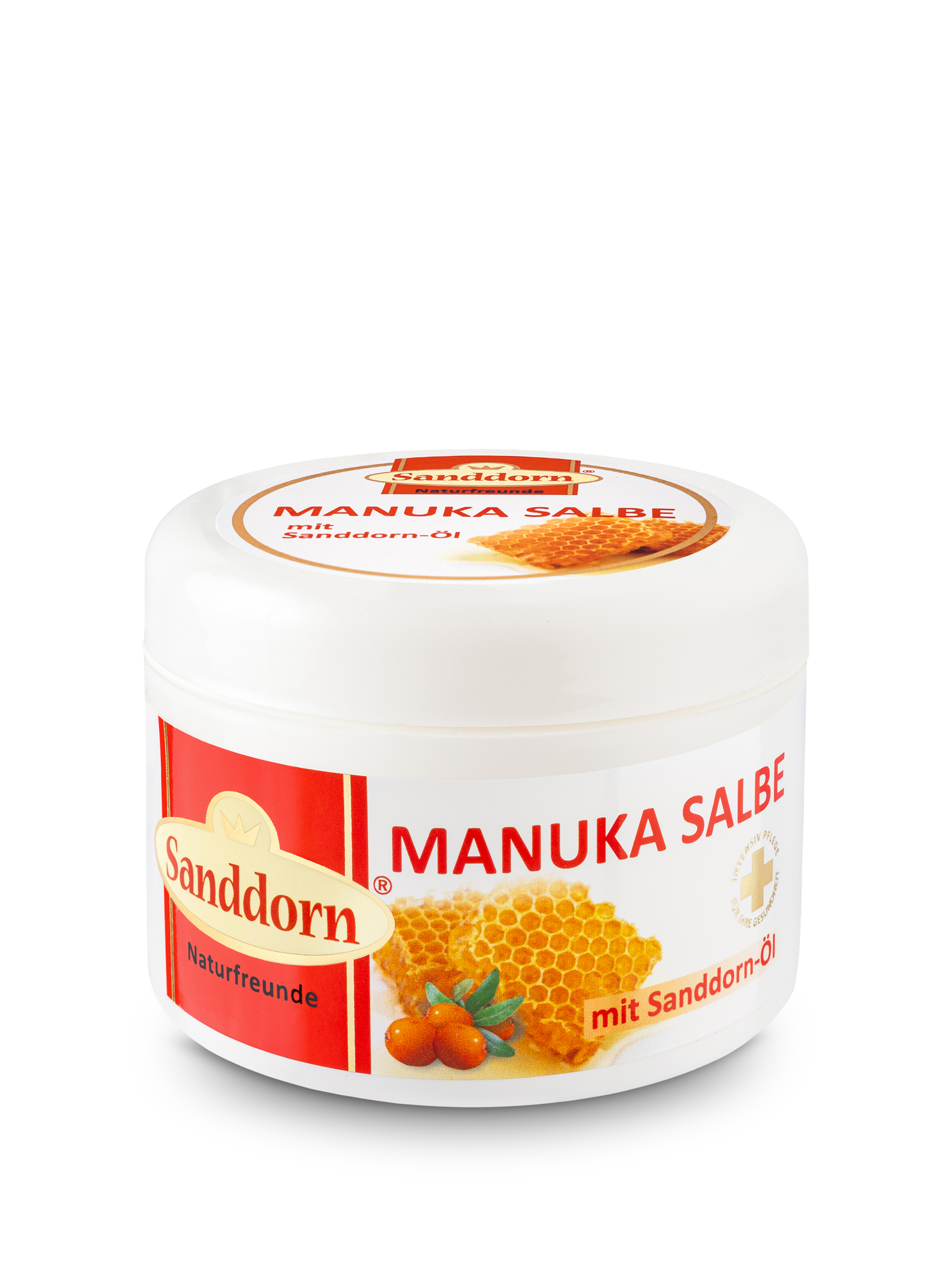 MANUKA Salbe mit Sanddorn-Öl - 250 ml MANUKA Salbe mit Sanddorn-Öl - 250 ml