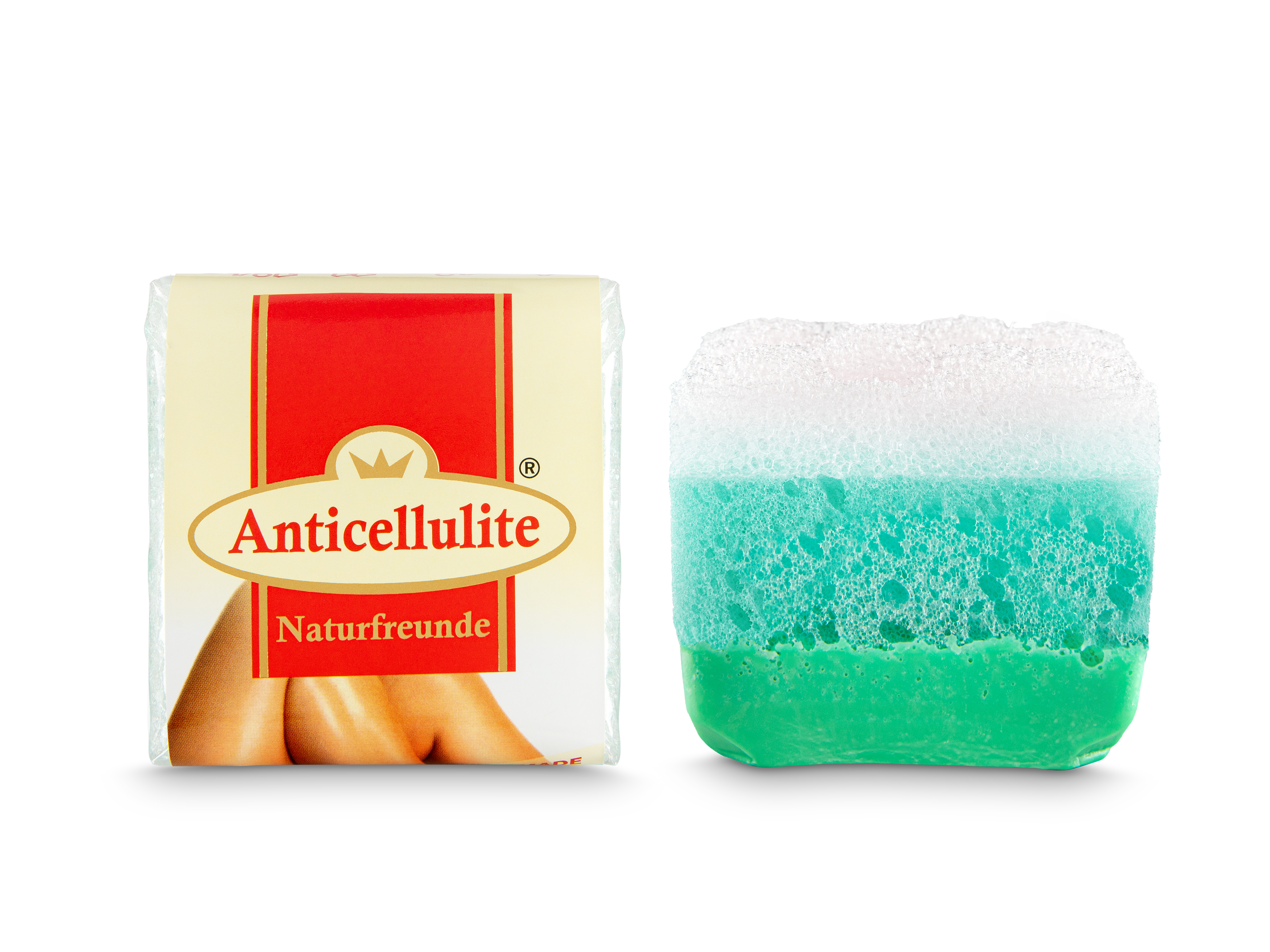490805_Anticellulite_Pflegeschwamm_Druck Naturfreunde PEELING SEIFE ANTI CELLULITE - 65 g